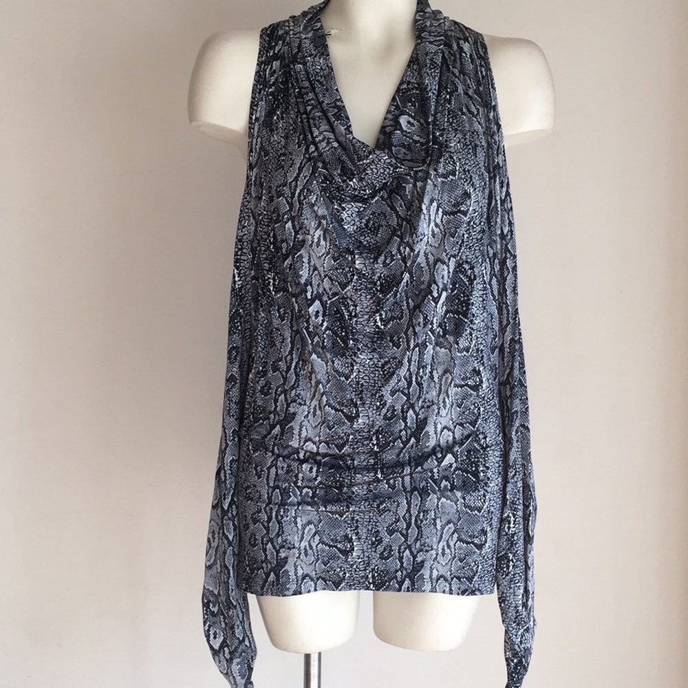 Snakeprint Blouse Bcbgmaxazria NWT$128